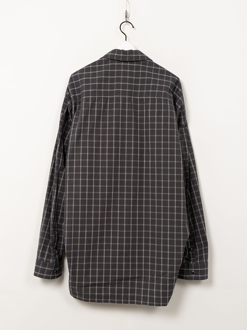 MIHARA YASUHIRO》L/S CHECK SH w STICKER シャツ（シャツ）｜H.P.