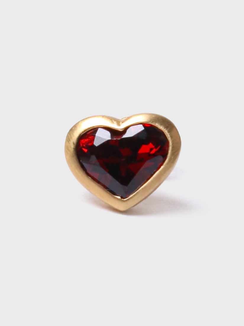 chigo》Red Heart Earring（片耳用）（ピアス）｜H.P.FRANCE公式