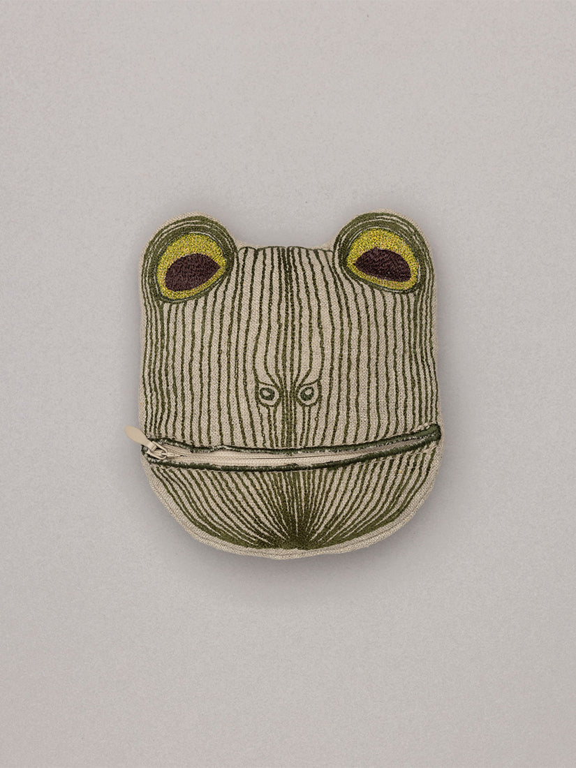 goro's HAPPY LIFE 鹿皮ポーチ セット 非売品 レア ポーチ Lucky Frog with Bell（ポーチ）｜H.P.FRANCE公式サイト