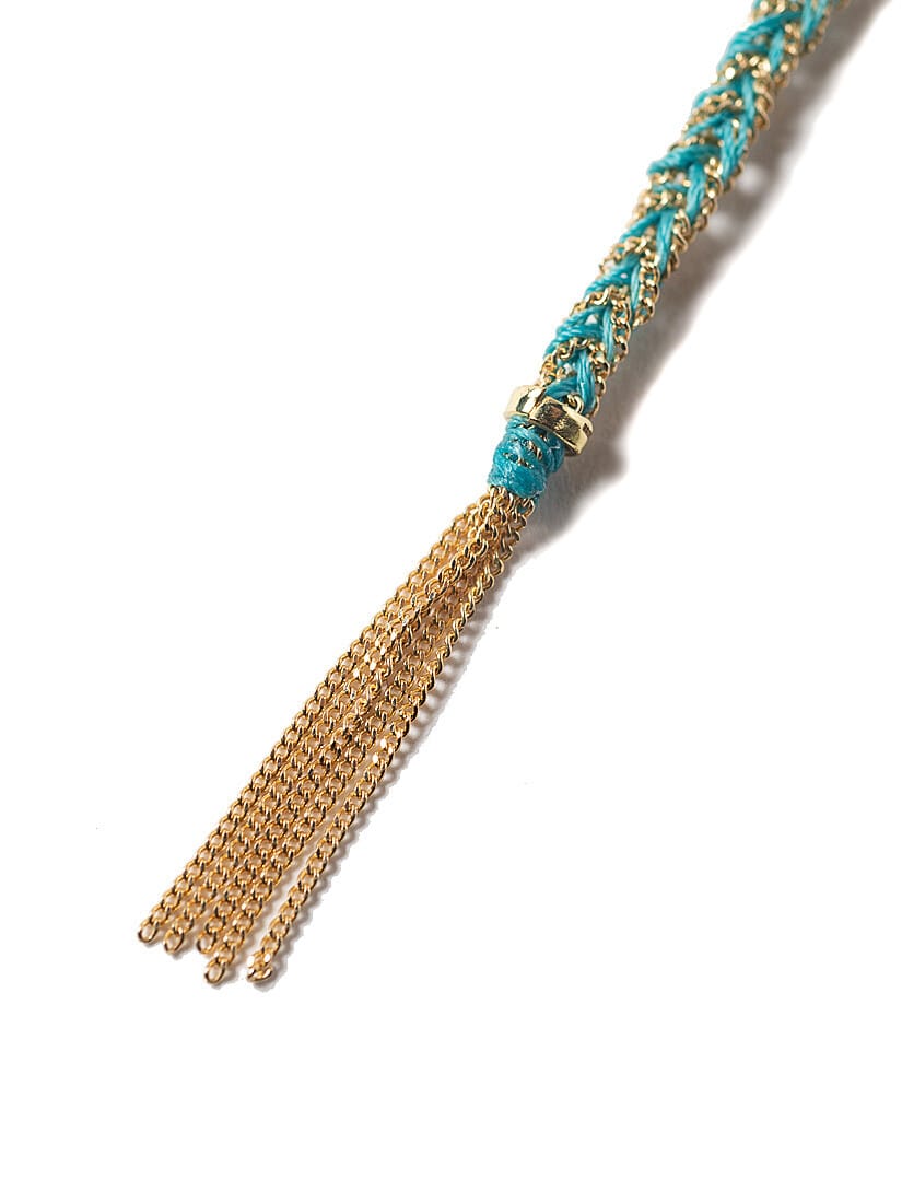 ミサンガピアス （ターコイズブルー）（ピアス）｜H.P.FRANCE公式サイト