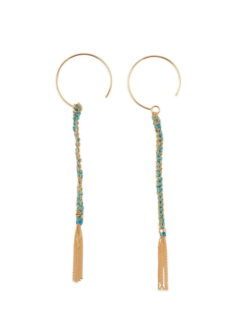 キャロリーナブッチ　ミサンガピアス　K18 楽天市場】CAROLINA BUCCI【キャロリーナブッチ】シルクミサンガピアス