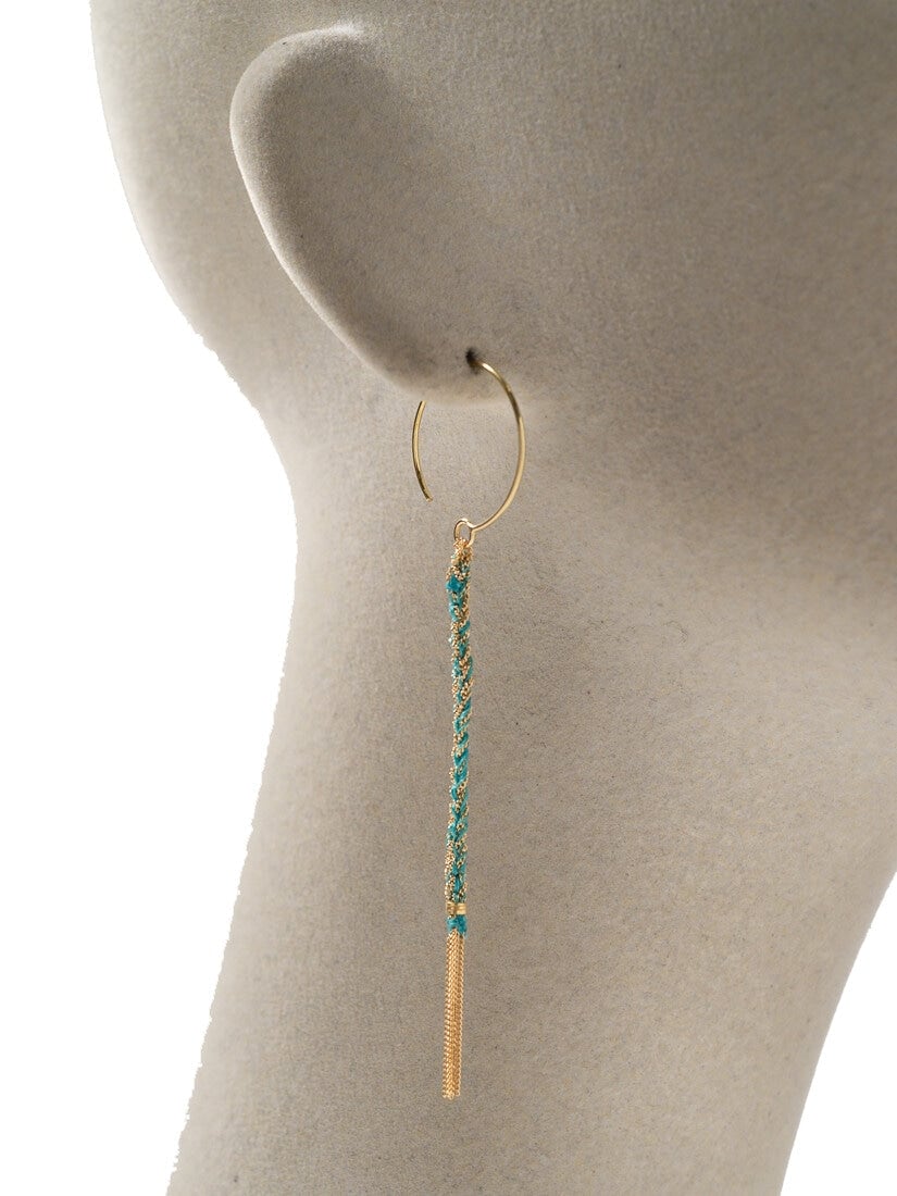 ミサンガピアス （ターコイズブルー）（ピアス）｜H.P.FRANCE公式サイト