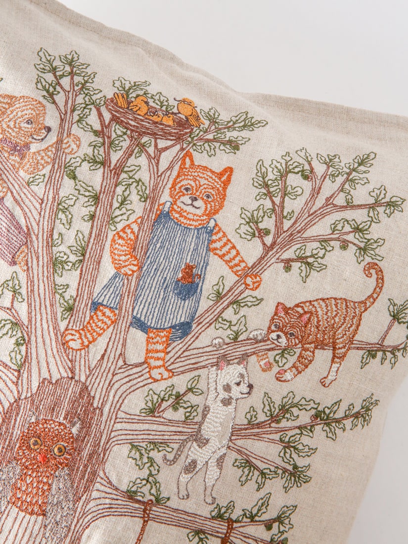 【新品未使用】【Coral&Tusk】クッションカバー　Tree of Fun Tree of Fun Pillow | Coral & Tusk