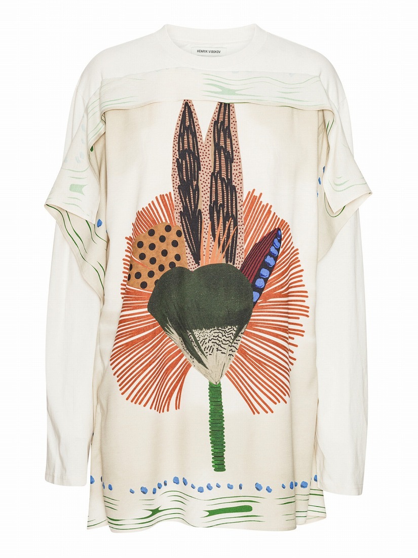 HENRIK VIBSKOV》Square ロングスリーブTシャツ（Tシャツ）｜H.P.