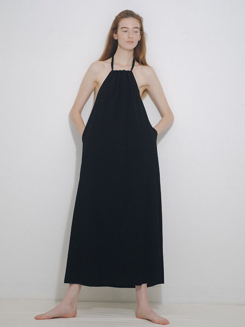 ホルターネック ロングワンピース（ワンピース）｜H.P.FRANCE公式サイト