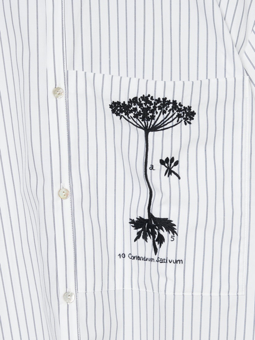 Shirt with Hand-Embroidery