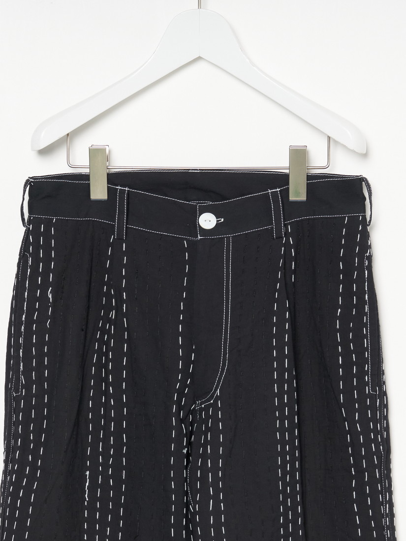 HINDOSTAN ARCHIVE》BLACK KANTHA パンツ（パンツ）｜H.P.FRANCE公式サイト