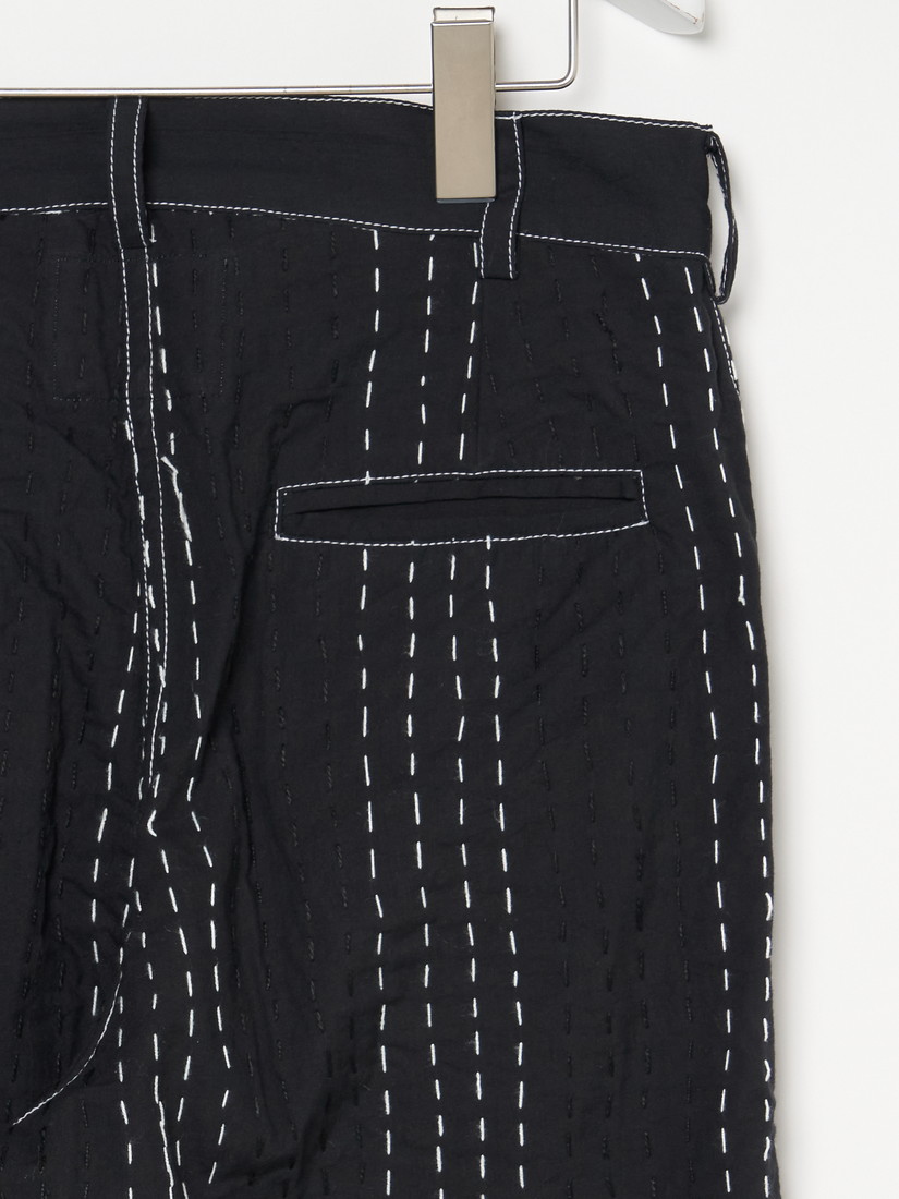 HINDOSTAN ARCHIVE》BLACK KANTHA パンツ（パンツ）｜H.P.FRANCE公式サイト