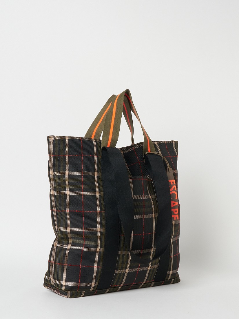 ESCAPE TARTAN CALVI トートバッグ（トートバッグ）｜H.P.FRANCE公式サイト