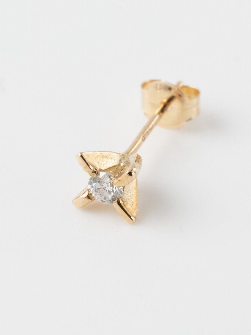 立爪ダイヤピアス（片耳用）（ピアス）｜H.P.FRANCE公式サイト