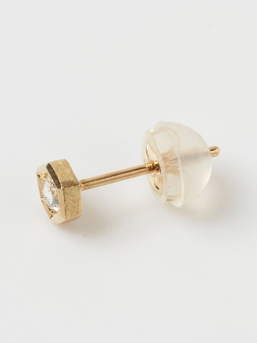 ローズカットダイヤモンド ピアス（片耳用）（ピアス）｜H.P.FRANCE