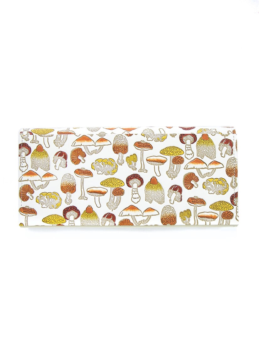 再入荷】ファスナー長財布『きのこ』橙（その他財布）｜H.P.FRANCE公式