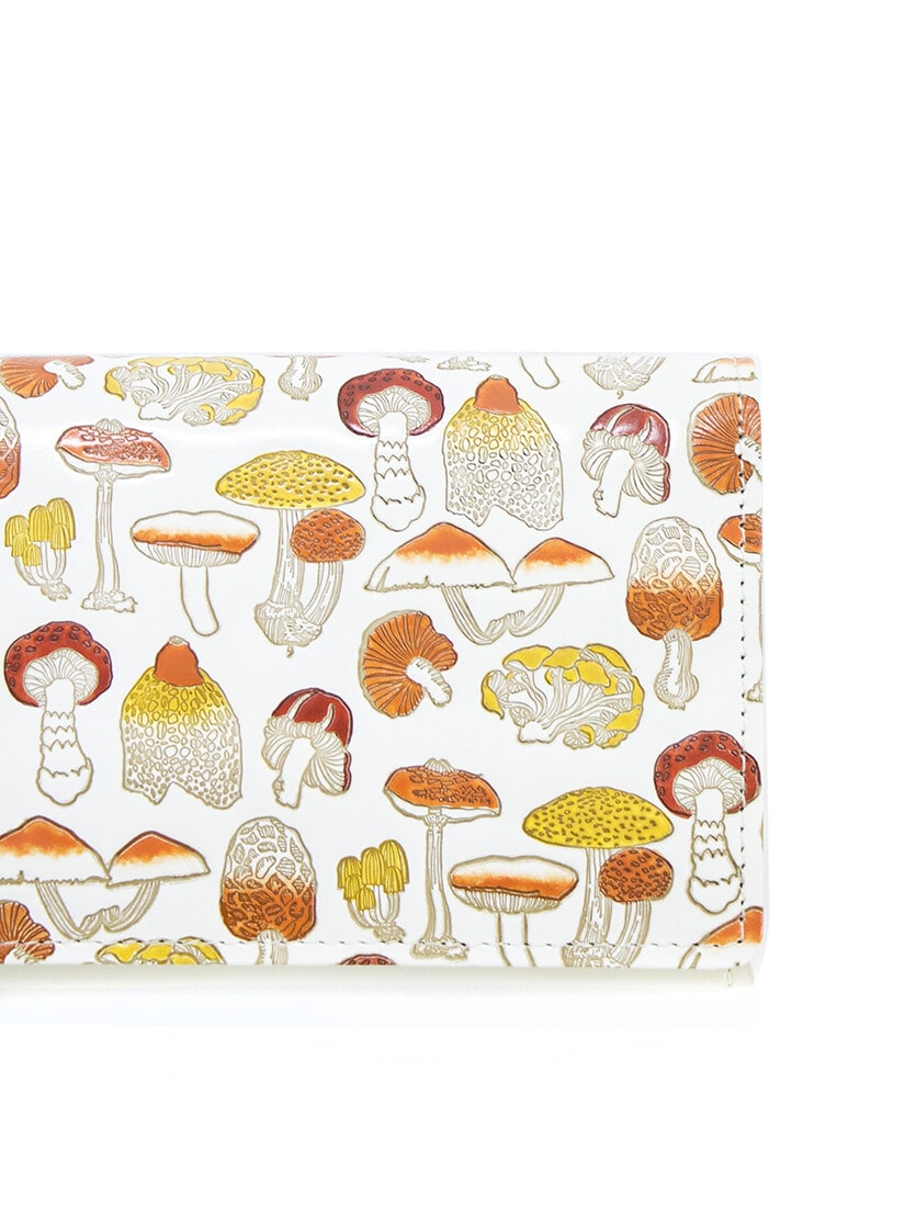 再入荷】ファスナー長財布『きのこ』橙（その他財布）｜H.P.FRANCE公式