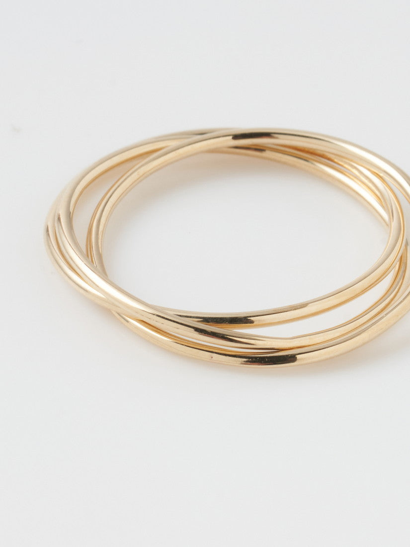 《SYMPATHY OF SOUL Style》Thin Trinity リング  #11