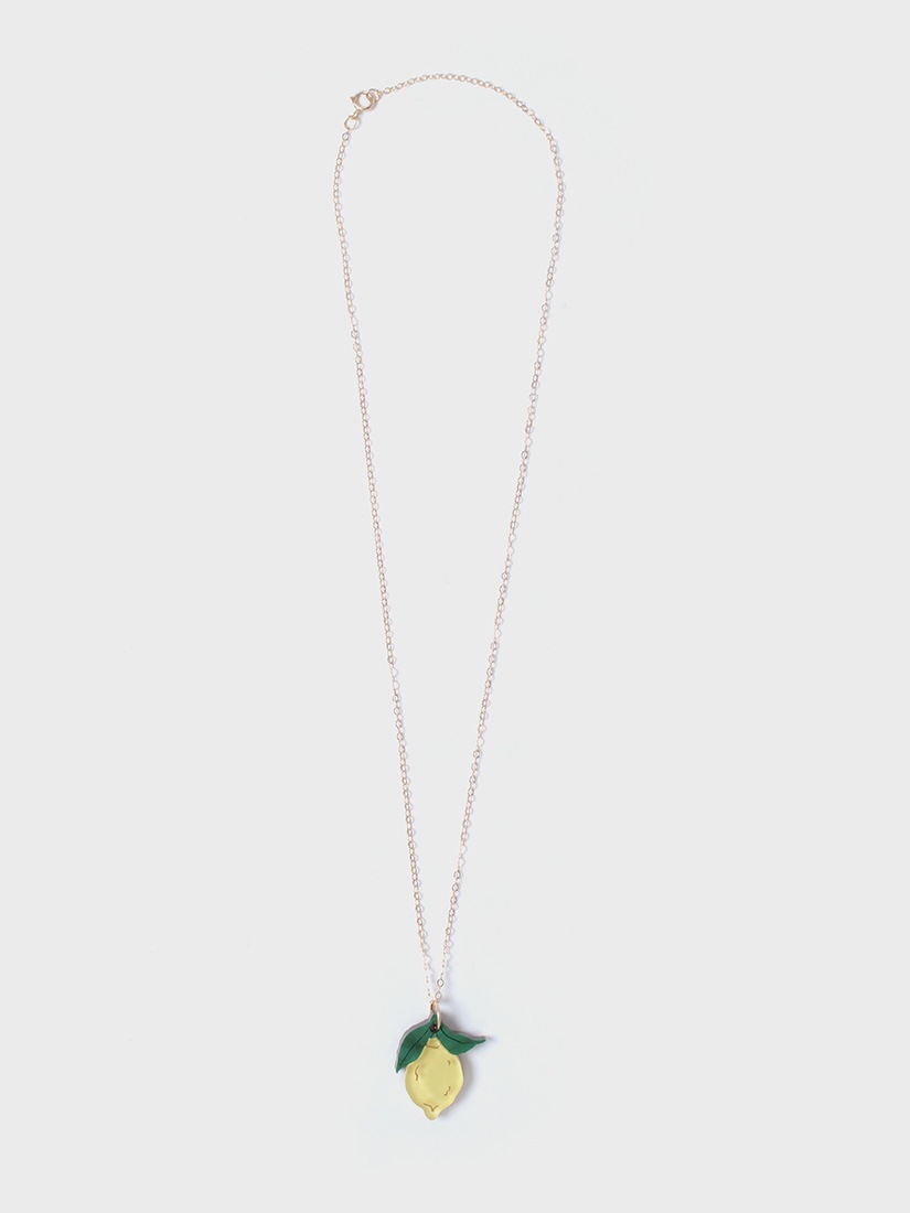 《Wolf&Moon》ネックレス Mini Lemon