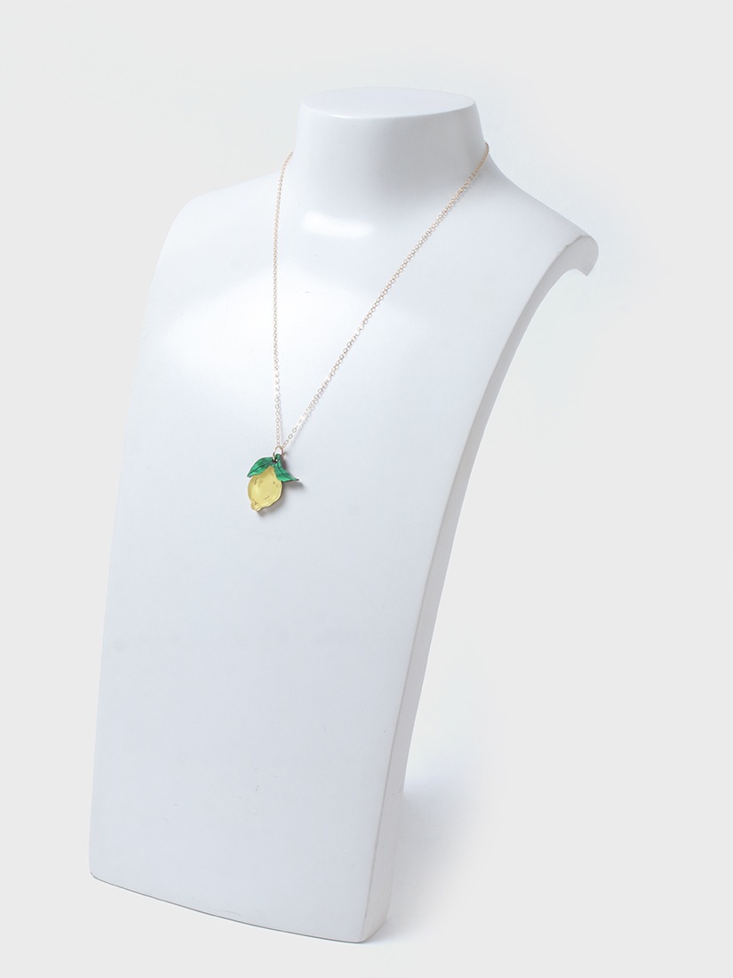 《Wolf&Moon》ネックレス Mini Lemon