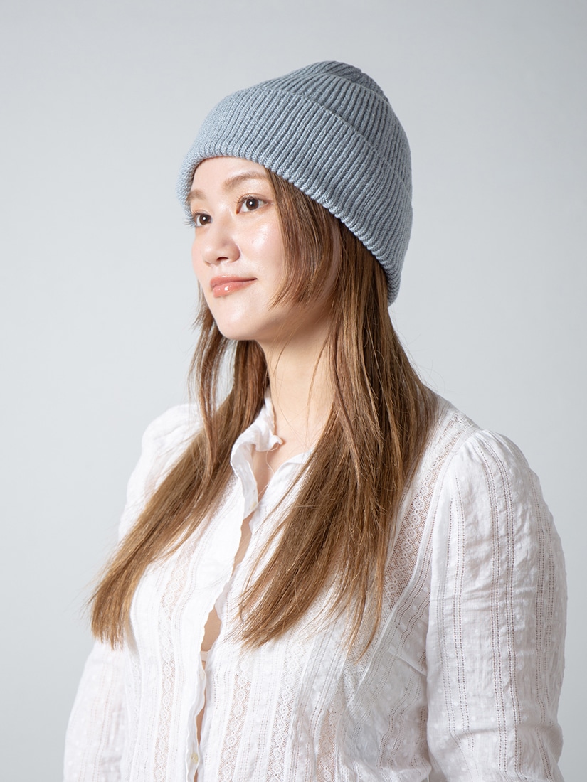 RACAL》Cotton Silk Beanie ビーニー（ニットキャップ）｜H.P.FRANCE