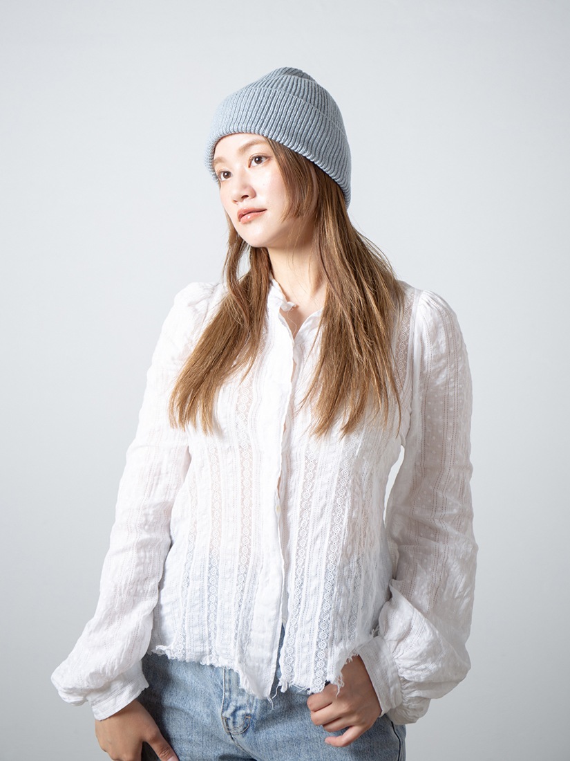 RACAL》Cotton Silk Beanie ビーニー（ニットキャップ）｜H.P.FRANCE