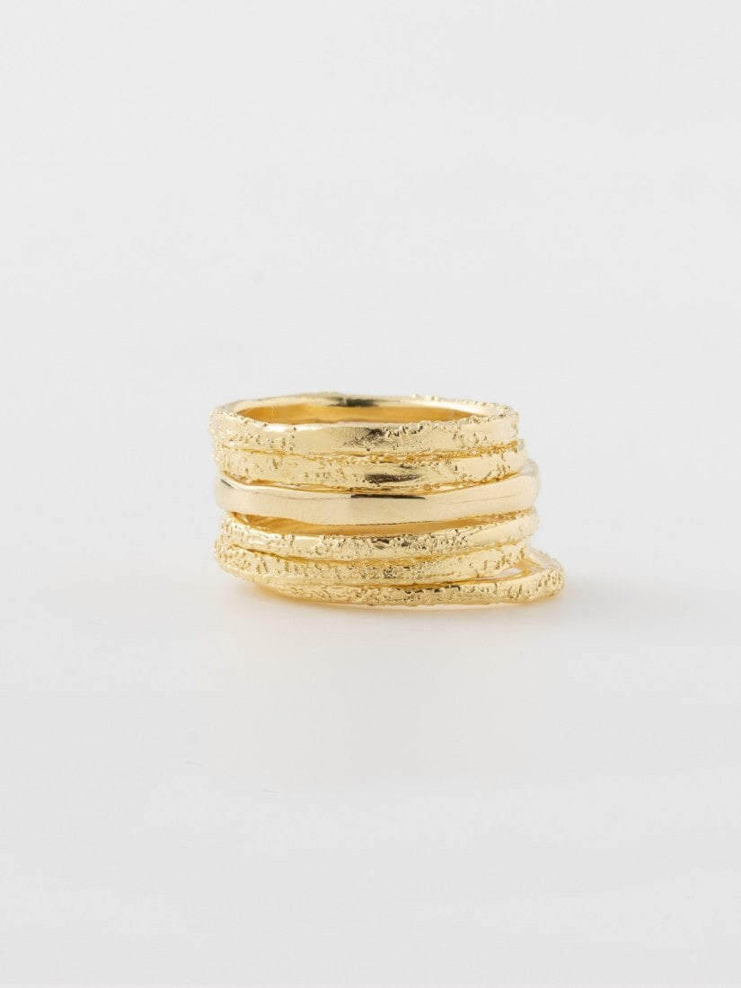 CLASSIC COLLECTION Sabbia 6連リング（リング）｜H.P.FRANCE