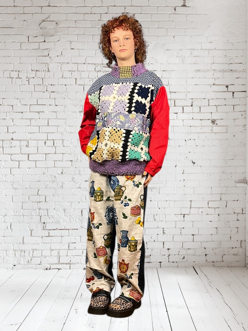 1点もの】ヴィンテージリメイクパンツ（パンツ）｜H.P.FRANCE公式サイト