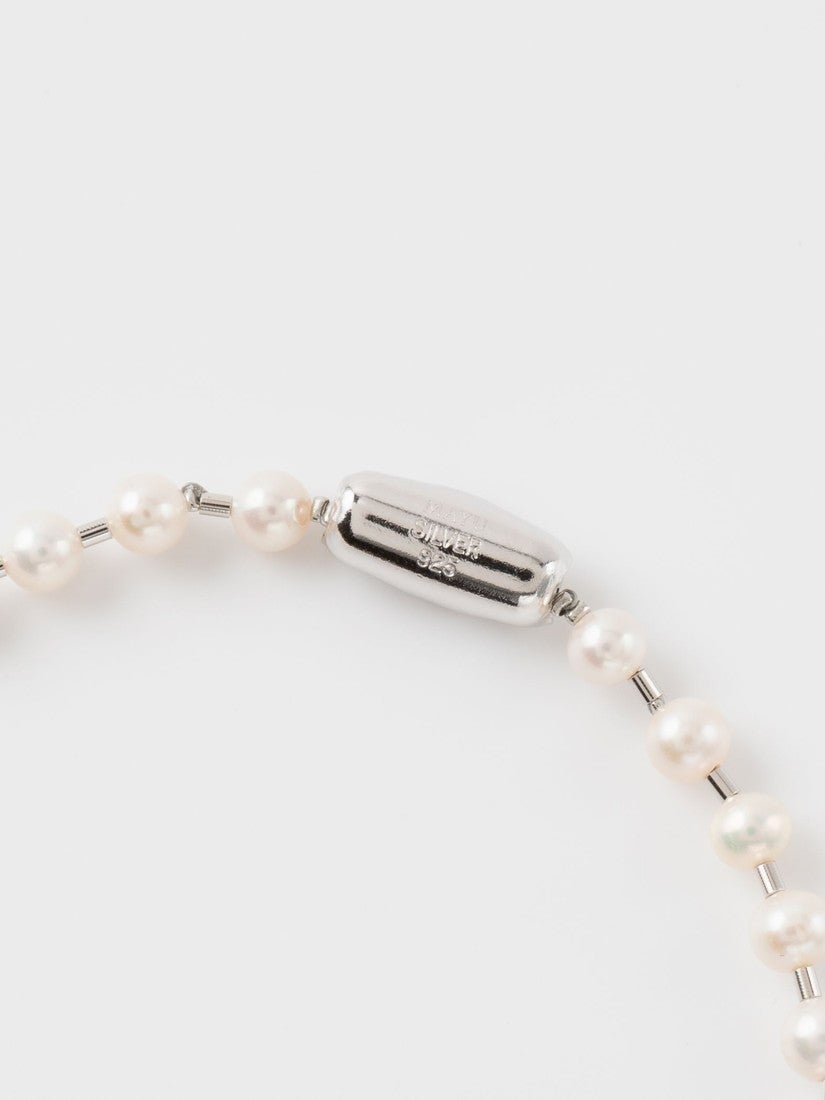 Pearl ball chain ネックレス(38cm)（ネックレス）｜H.P.FRANCE