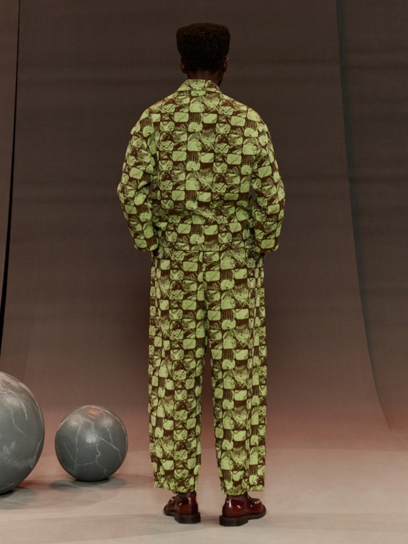 HENRIK VIBSKOV 抽象模様パンツ HENRIK VIBSKOV》Eclipse パンツ-B（パンツ）｜H.P.FRANCE公式サイト