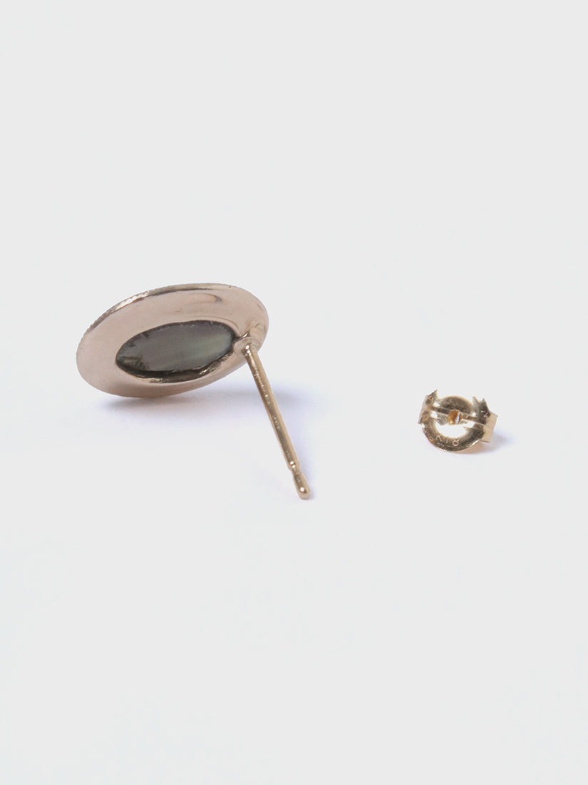tatsuo nagahata サファイア ピアス 一点もの】《tatsuo nagahata》ピアス サファイア（片耳