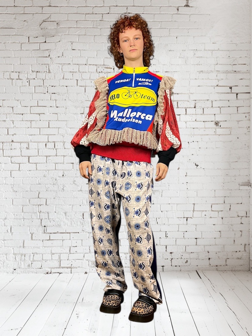 1点もの】ヴィンテージリメイクパンツ（パンツ）｜H.P.FRANCE公式サイト