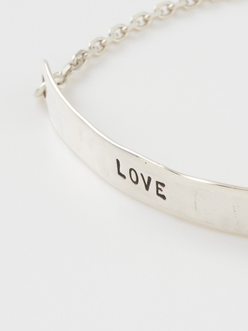SERGE THORAVAL●LOVE 刻印●リング●ブレスレット パリ発祥の刻印ジュエリー「セルジュ・トラヴァル」が「LOVE」を
