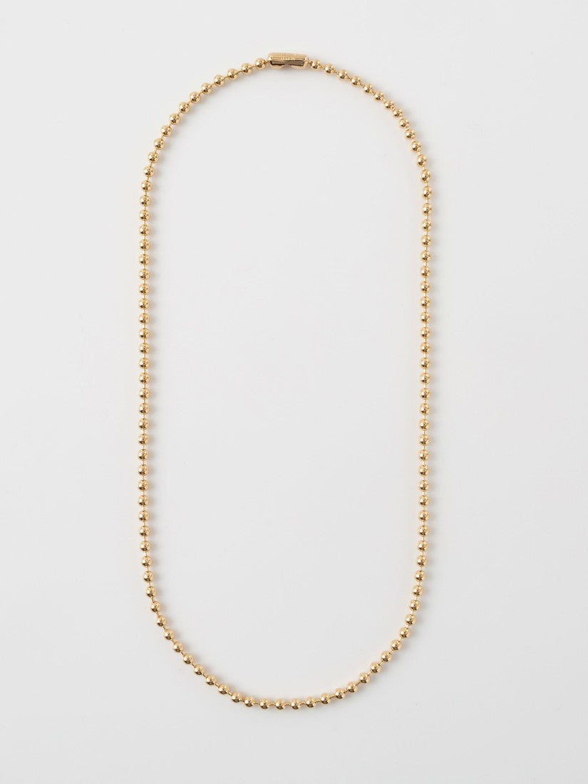 HPFRANCE購入IOSELLIANIボールチェーンロングネックレスゴールド 3.5mm ball chain ネックレス(43cm)（ネックレス）｜H.P.FRANCE公式サイト
