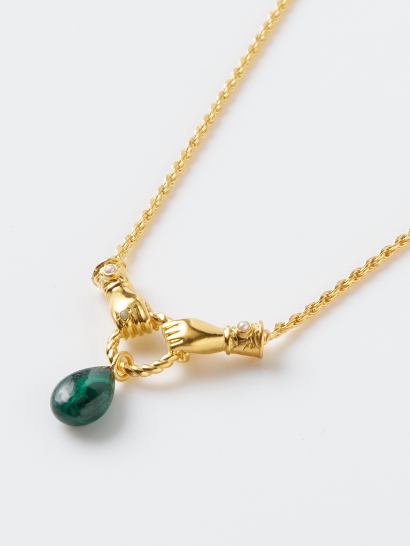 ゆ*い様 missoma ペンダントネックレス MISSOMA》HARRIS REED IN GOOD HANDS DROP PENDANT ネックレス