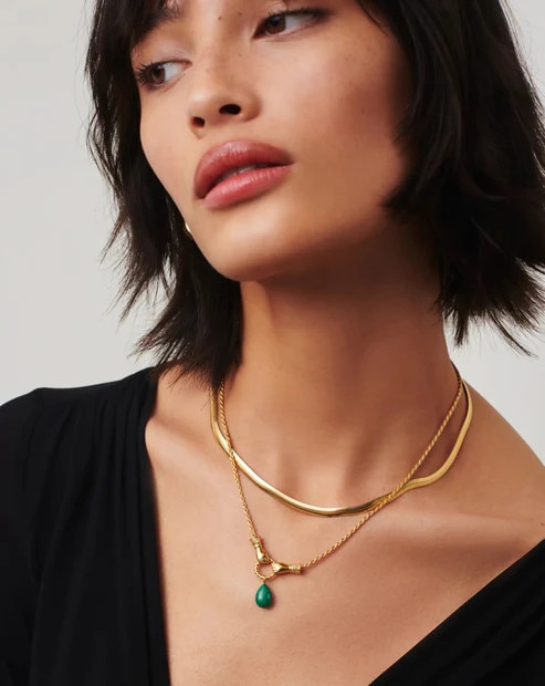 ゆ*い様 missoma ペンダントネックレス MISSOMA》HARRIS REED IN GOOD HANDS DROP PENDANT ネックレス