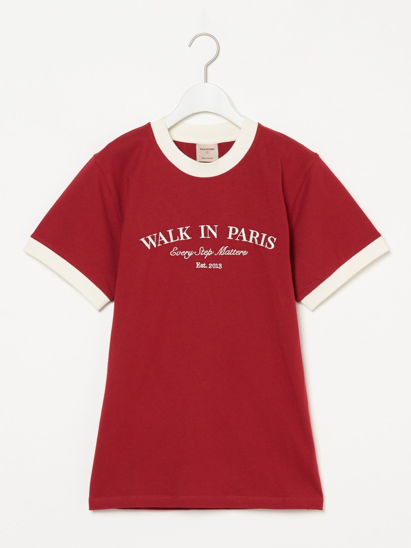Walk in Paris》ロゴ リンガーTシャツ（Tシャツ）｜H.P.FRANCE公式サイト