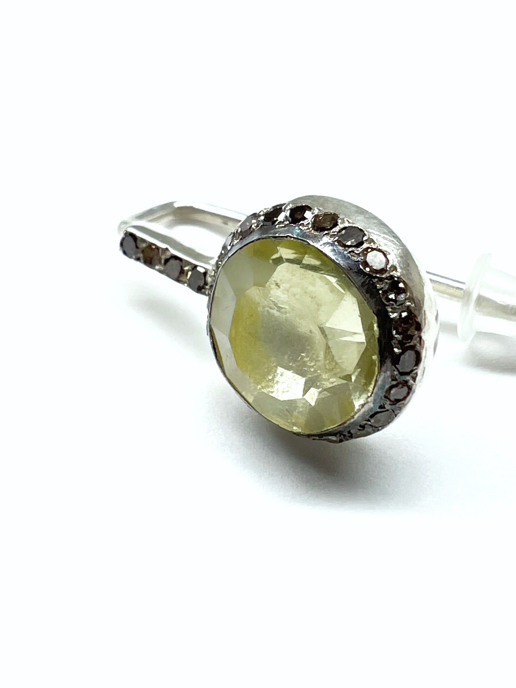 【一点もの】moss リング　プレナイト