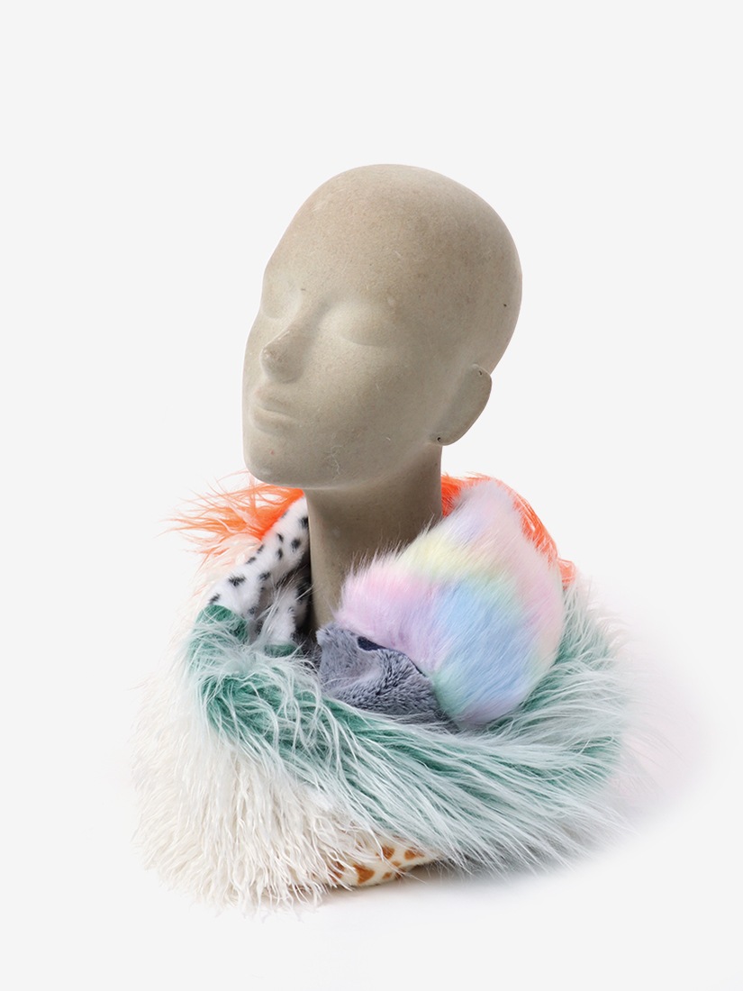 tomoki yurita★一点もの ネックウォーマー 一点もの】《tomoki yurita》ネックウォーマー（ストール・スカーフ