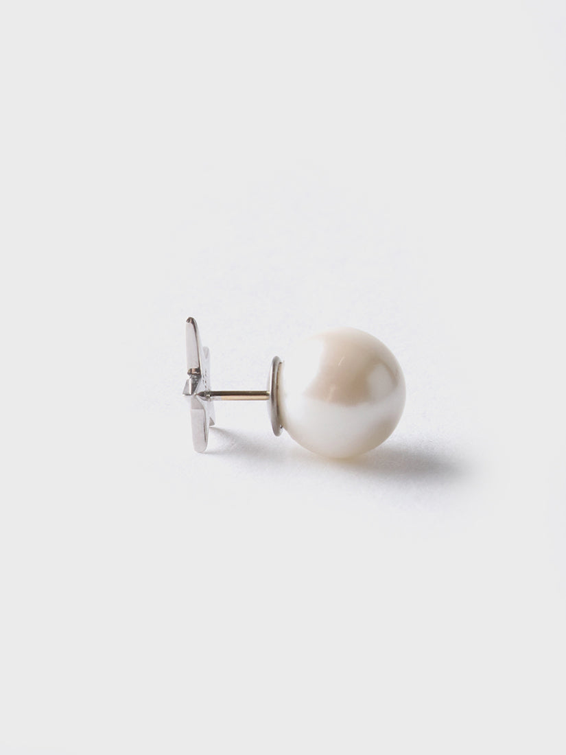 Tiny star ピアス シルバー×パール(片耳用)（ピアス）｜H.P.FRANCE公式 