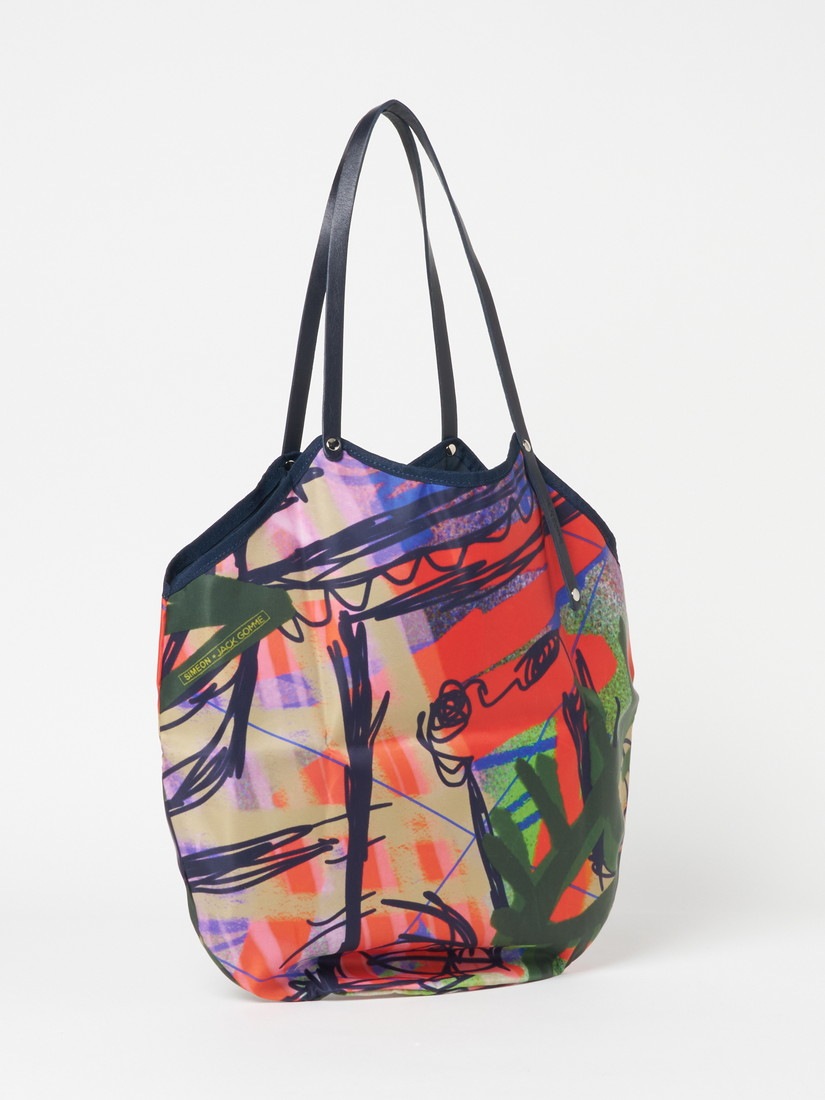 JACK GOMME × Siméon Droulers コラボレーション FIZZ トートバッグ