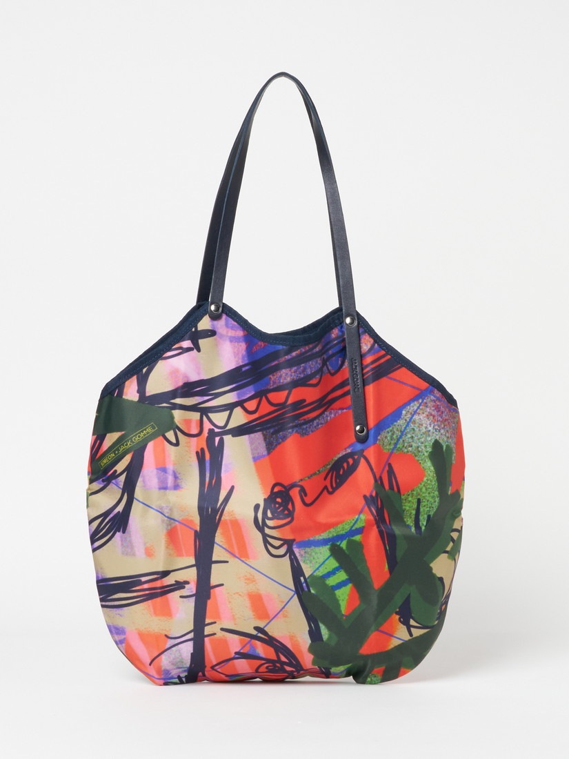 JACK GOMME × Siméon Droulers コラボレーション FIZZ トートバッグ