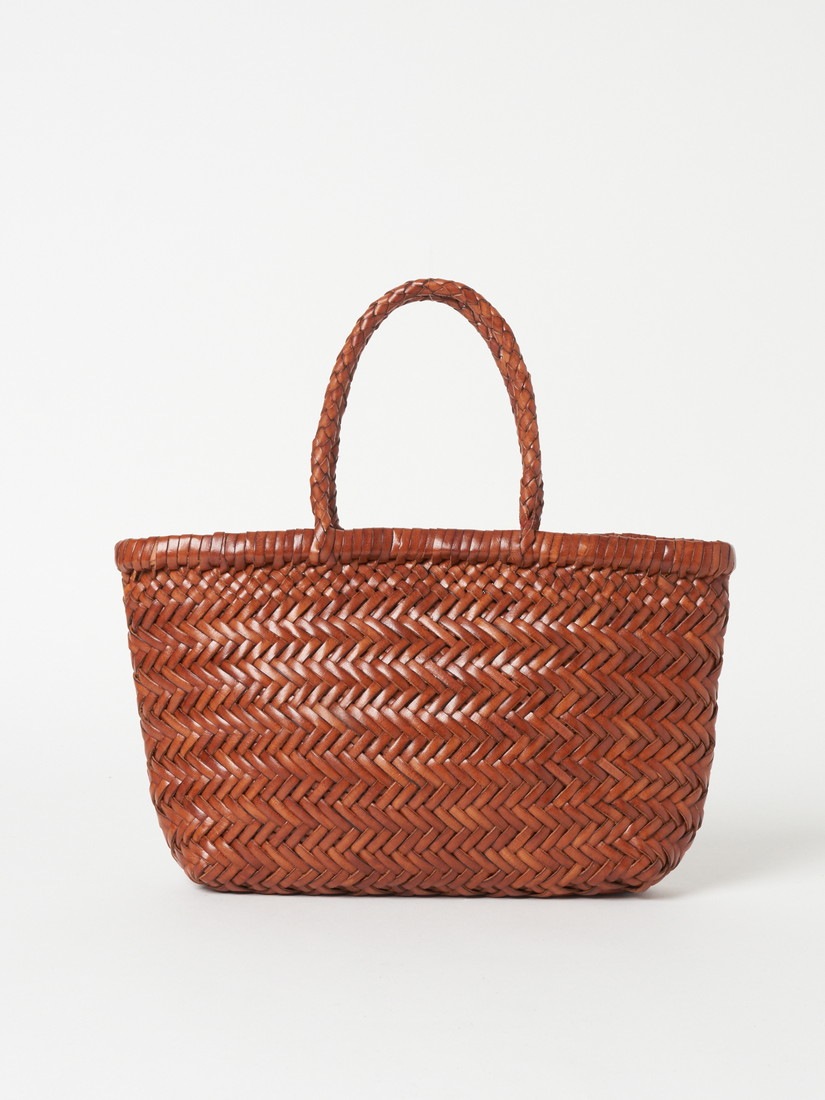 DRAGON ドラゴン　MINI FLAT GORA レザー かごバッグ 新品 Dragon Diffusion》バッグ MINI FLAT GORA（ハンドバッグ）｜H.P.