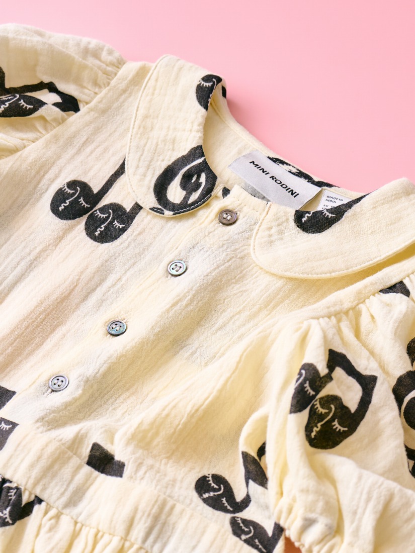 mr910) MINI RODINI ワンピース MINIRODINI 新品】Mini Rodini ミニロディーニ ワンピース - メルカリ