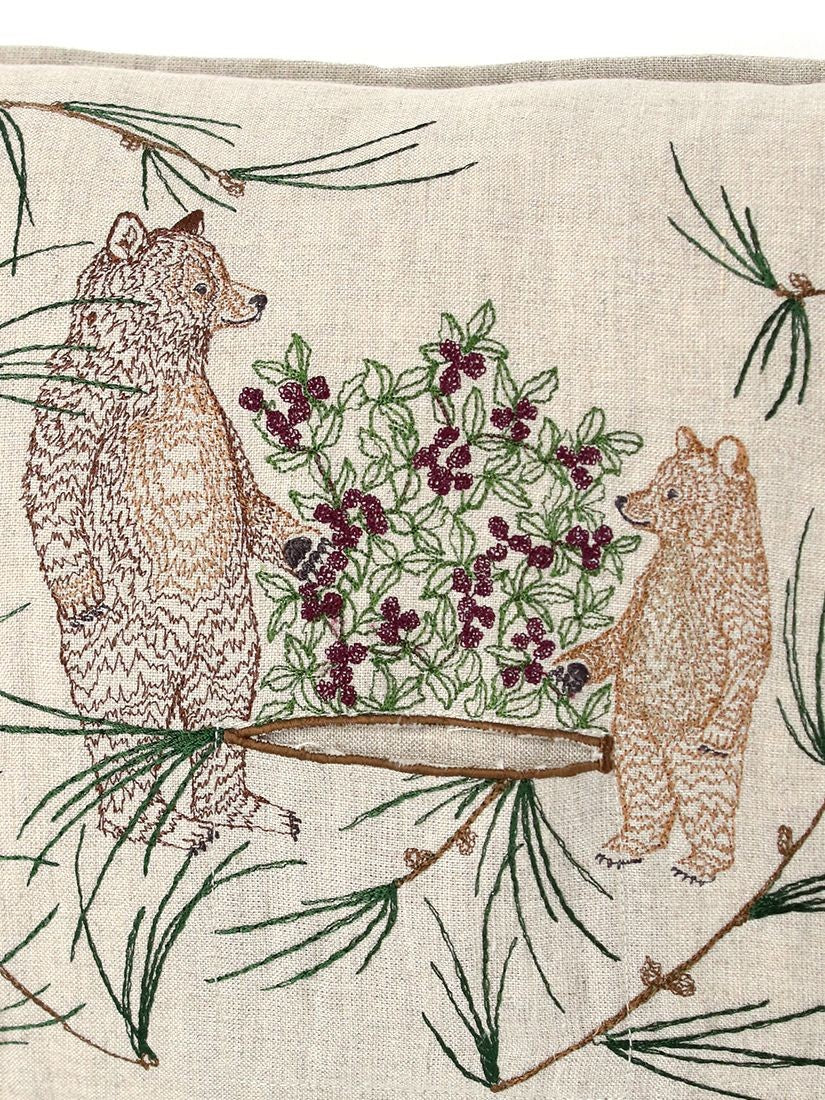ポケットクッションカバー 30x40 Briar Bear