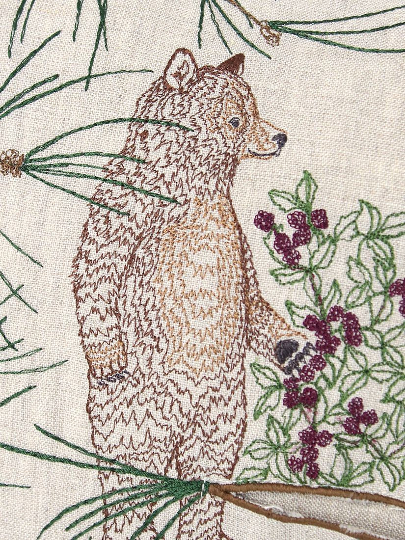 ポケットクッションカバー 30x40 Briar Bear