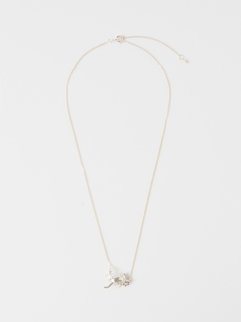 Manom Jewellery》ノーバディーズとタンザナイトの花 ネックレス