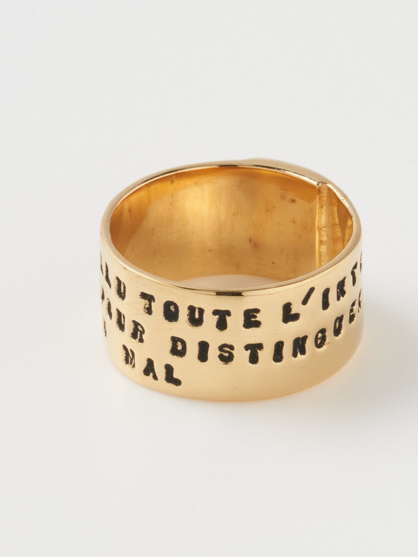 TRUNK SHOW PIECES｜Il aura fallu 善と悪 リング（リング）｜H.P.