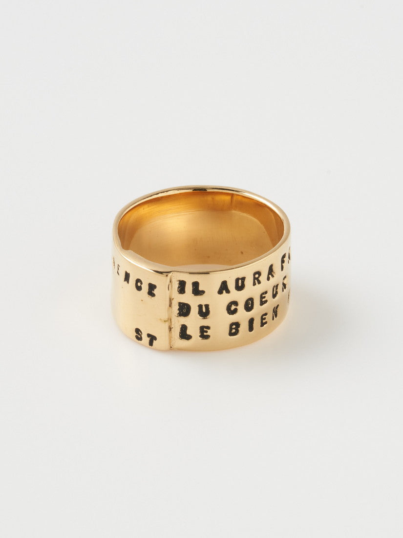 TRUNK SHOW PIECES｜Il aura fallu 善と悪 リング（リング）｜H.P.