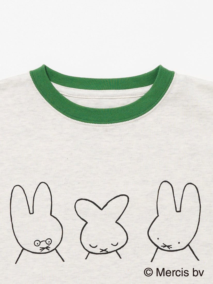 キッズ】miffy コラボ ナインチェ リンガーTシャツ（子供服）｜H.P.