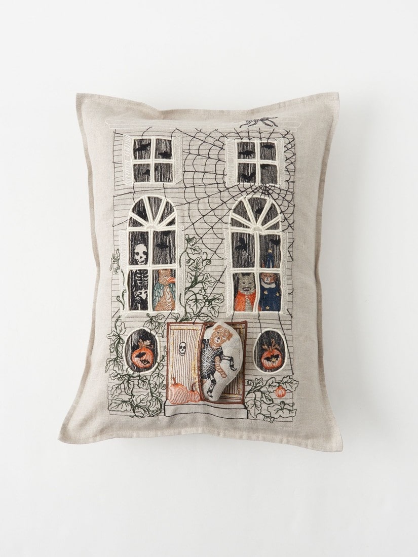 Halloween｜ポケットクッションカバー 30x40 Haunted House