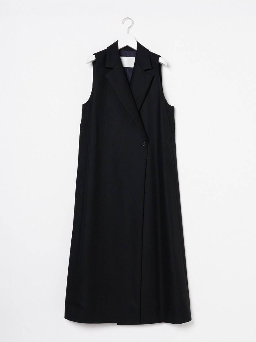 intoca》ウールロングジレ（ベスト）｜H.P.FRANCE公式サイト