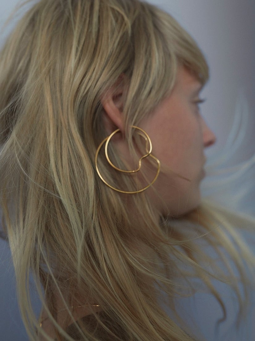 Copenhagen 50 ピアス Gold (片耳用)（ピアス）｜H.P.FRANCE公式