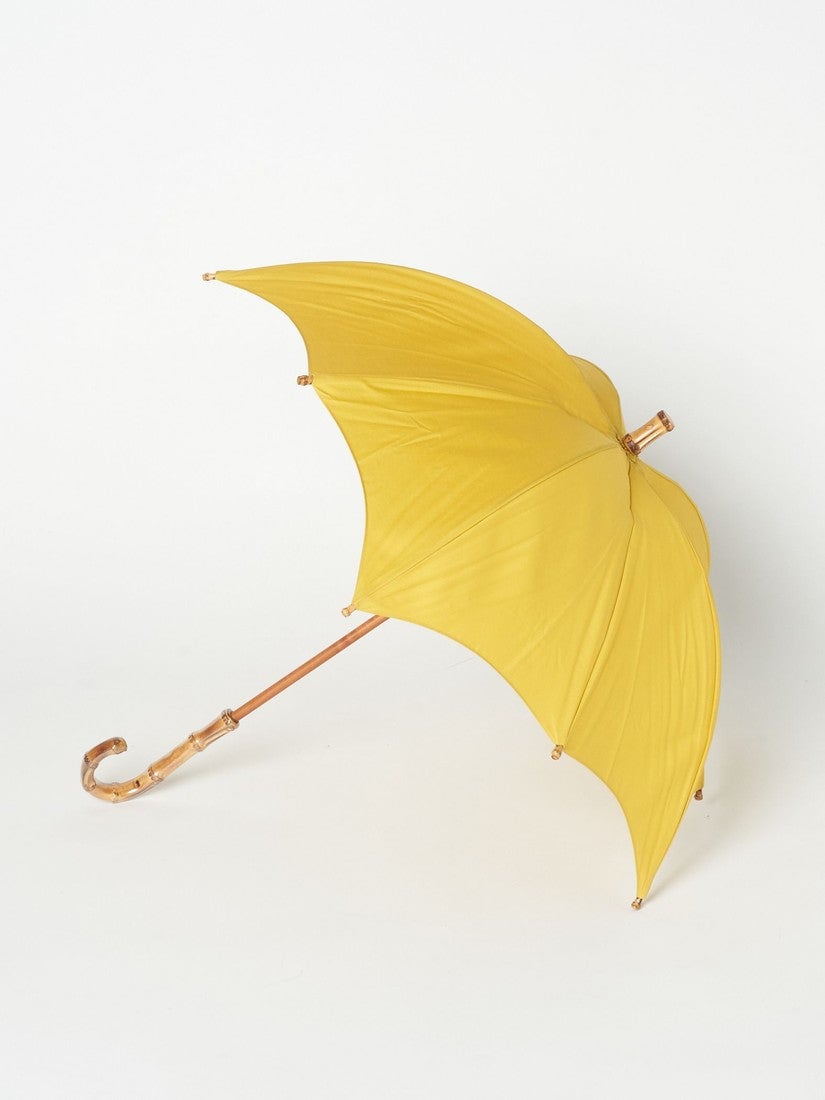 【70％OFF】 DiCesare Designs》晴雨兼用日傘 GOLD)（傘 1TONE(ASTRA KABOCHA 小物